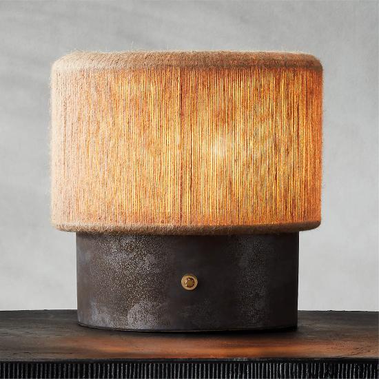 Ramble Dark Brown Short Table Lamp