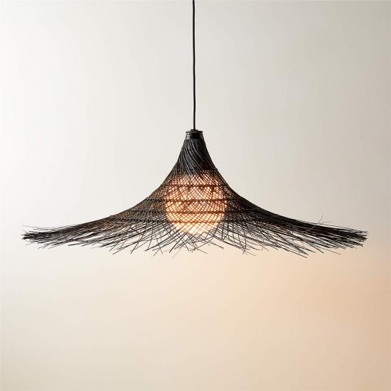 Pipa Black Pendant Light