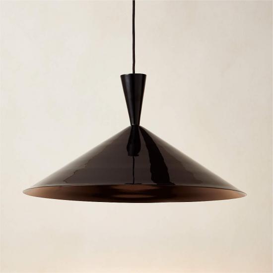 Exposior Black Pendant Light (24.75)