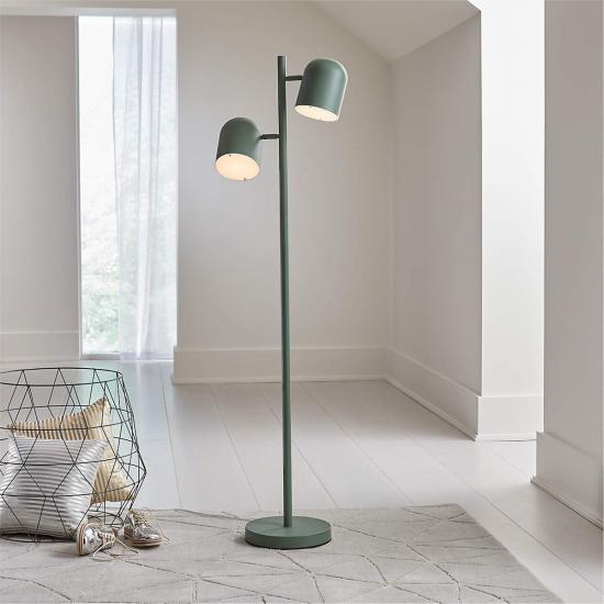 Green Touch Floor Lamp