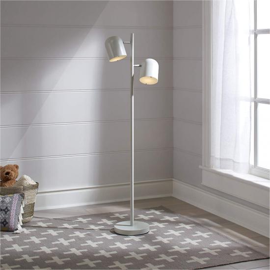 Gray Touch Floor Lamp