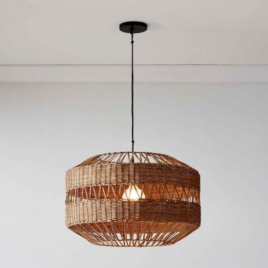 Rattan Weave Pendant (28)