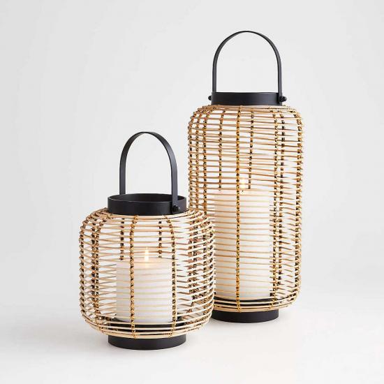 Brigton Rattan Lantern