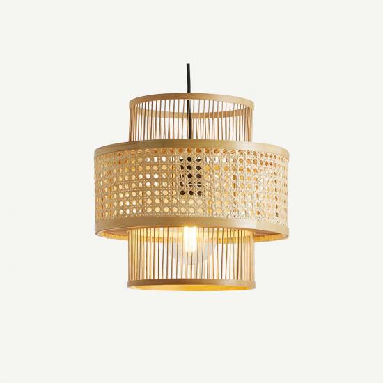 Yen Natural Bamboo Pendant Lamp Shade