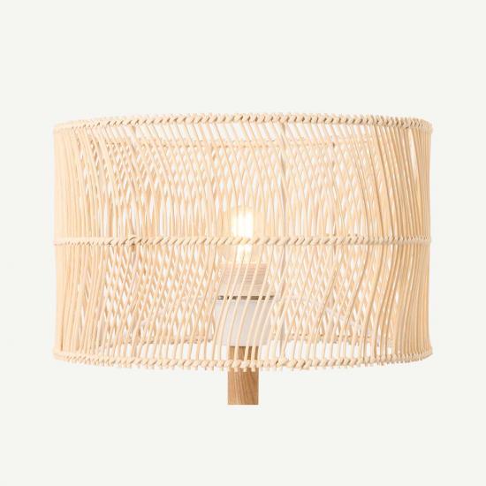 Java 30cm Natural Rattan Lamp Shade