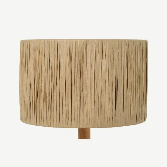 Cruz 25cm Natural Raffia Lamp Shade