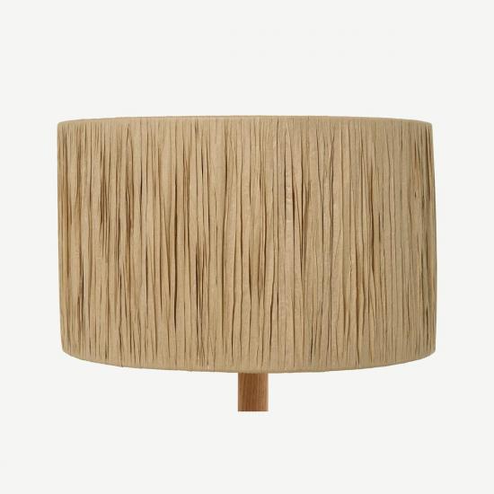 Cruz 30cm Natural Raffia Lamp Shade