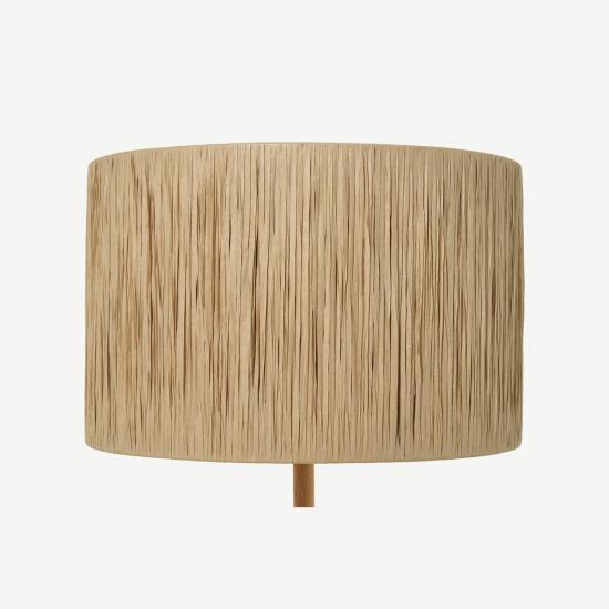 Cruz 40cm Natural Raffia Lamp Shade