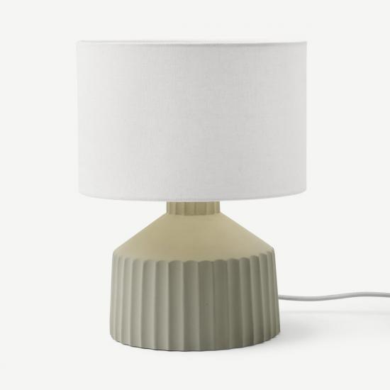 Kae Small Sage Concrete Table Lamp