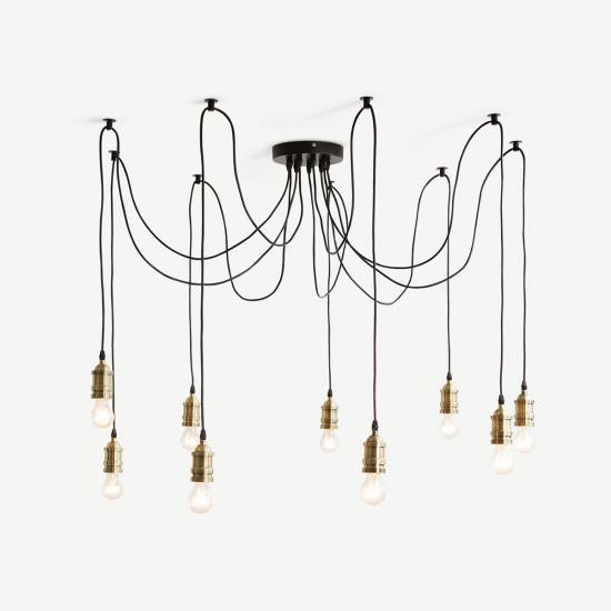 Starkey Brass Chandelier