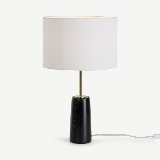 Rita Brass and Marble Table Lamp