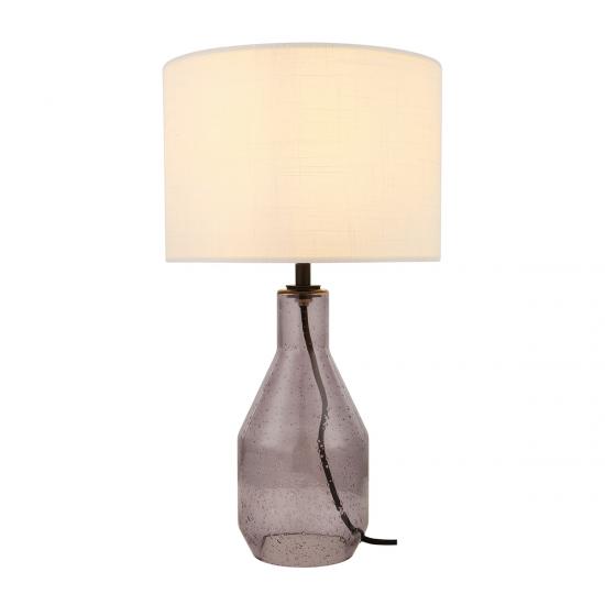 Winebottle Smoked Grey Table Lamp