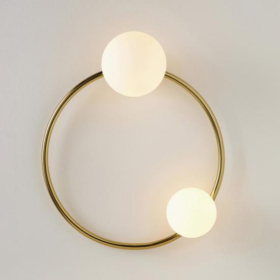 Ring Gold Wall Light