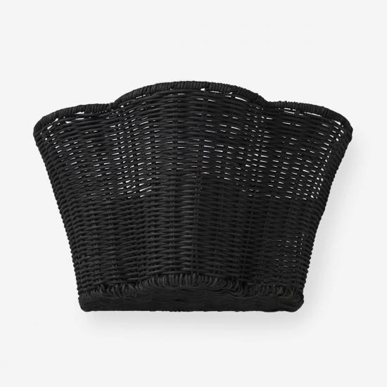 Kalani Black Rattan Wall Sconce