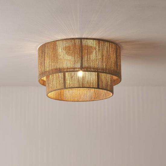 Cecillia Natural Jute Ceiling Light