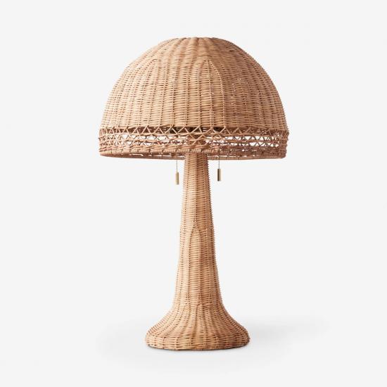 Quinley Natural Rattan Table Lamp